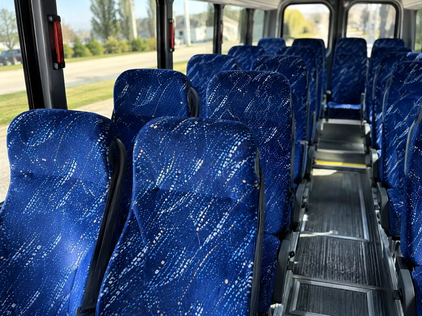 18 passenger minibus inside
