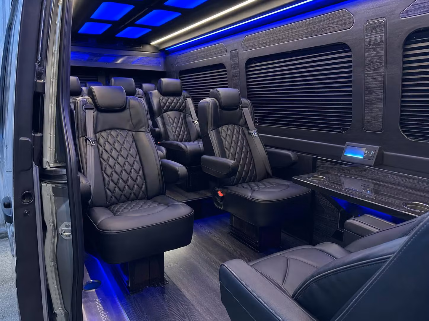 sprinter van transportation for groups and events across detroit